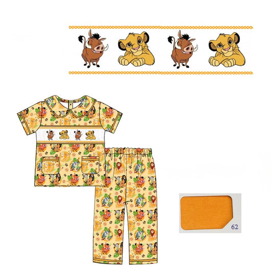 Lion King Boys Smock Pyjamas (Pre Order Product - Due in 6 Weeks)