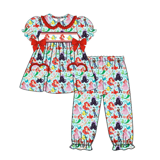 Little Mermaid Smock Pyjamas (Pre Order Product - Due in 6 Weeks)