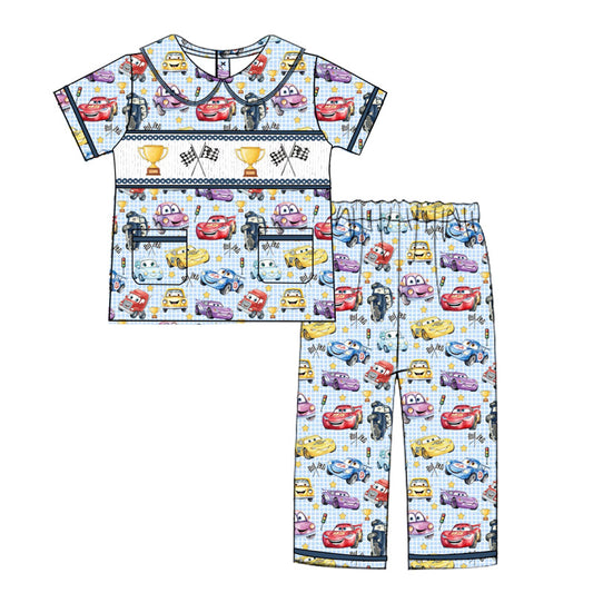 Cars Boys Smock Pyjamas (Pre Order Product - Due in 6 Weeks)