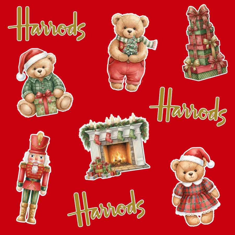 Girls Harrods Christmas Smock Pyjamas DEPOSIT ONLY