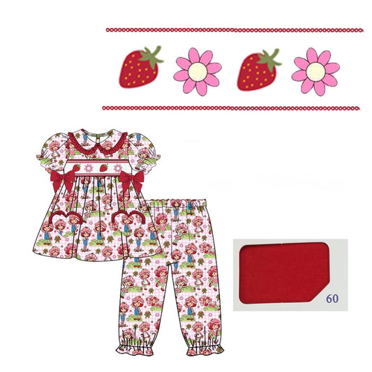 Strawberry Shortcake Smock Pyjamas (Pre Order Product - Due in 6 Weeks)