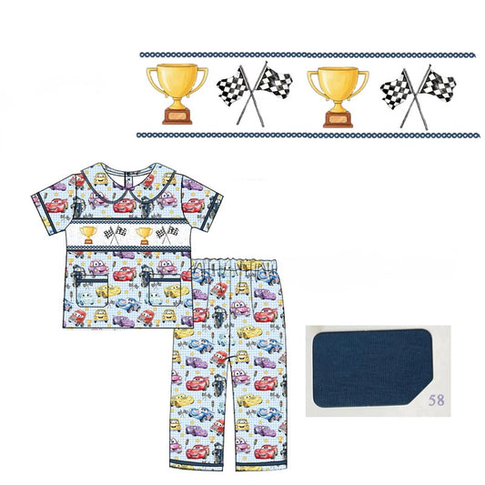 Cars Boys Smock Pyjamas (Pre Order Product - Due in 6 Weeks)