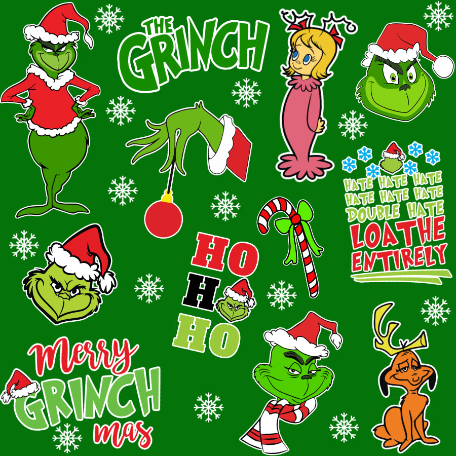 Boys Grinch Christmas Smock Pyjamas DEPOSIT ONLY