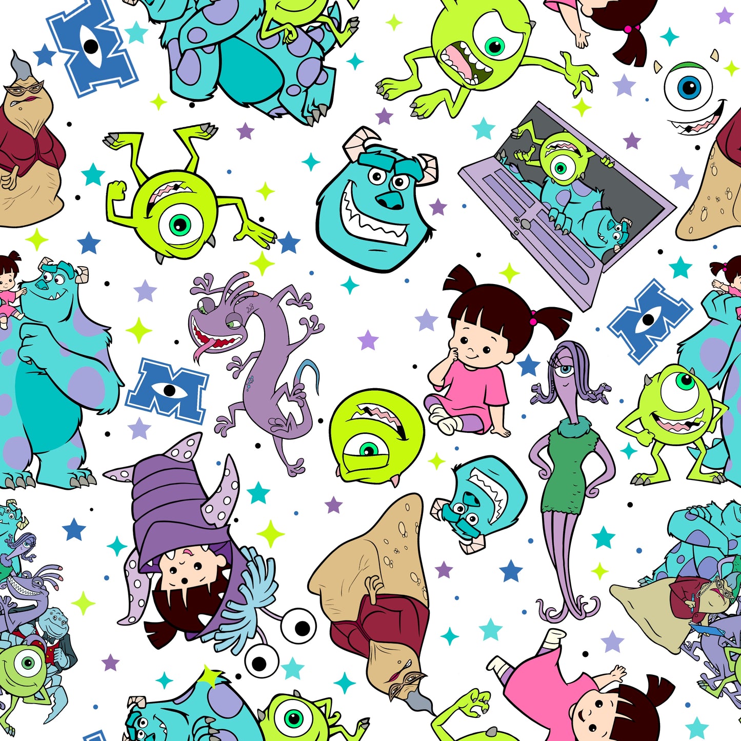 Boys Monsters Inc Smock Pyjamas DEPOSIT ONLY DUE MIDDLE OF JULY