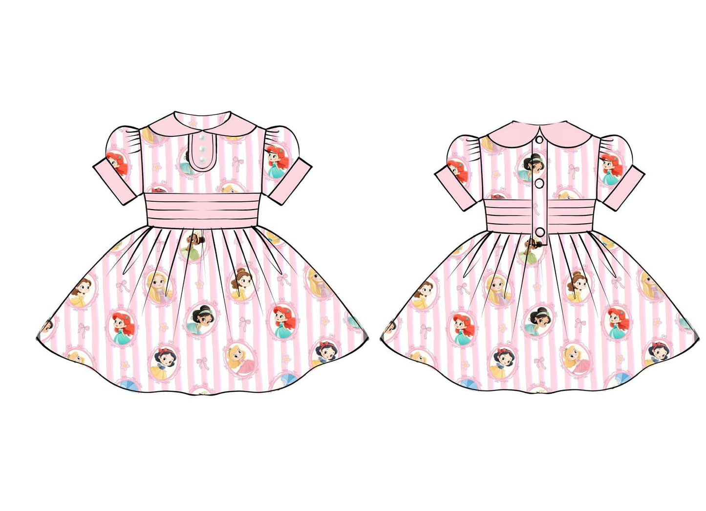 Princess Classic Dress DEPOSIT ONLY DUE MIDDLE OF JULY