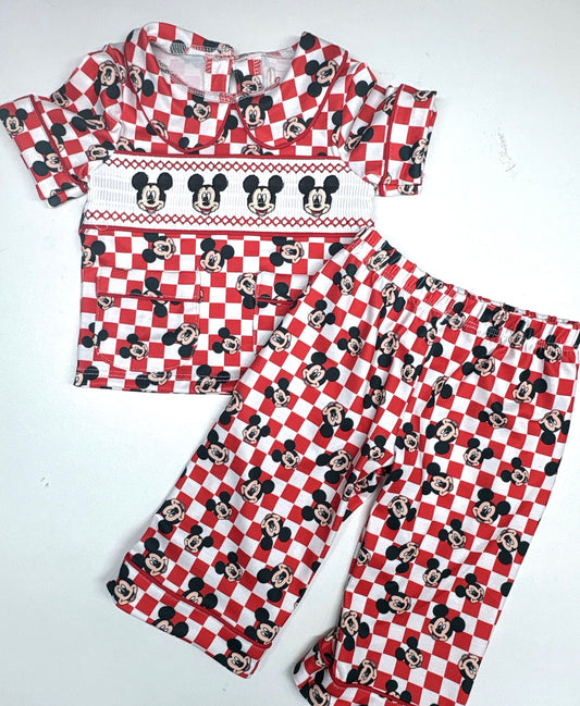 Boys Mickey Mouse Smock Pyjamas DUE THIS WEEK CLEARANCE SALE!!