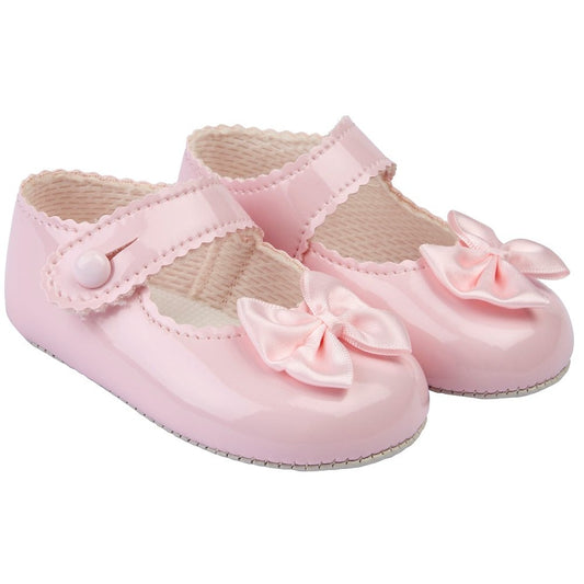 Baypods Baby Girls Pink Soft Sole Shoes DUE THIS WEEK
