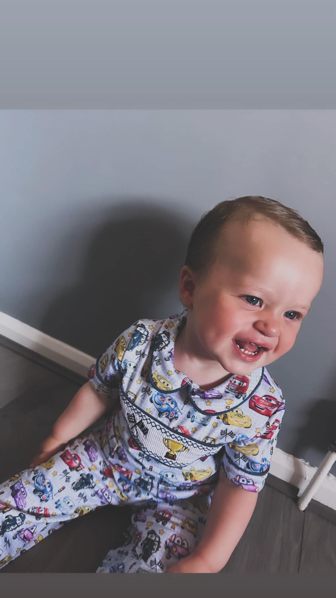 Boys Cars Smock Pyjamas IN STOCK CLEARANCE SALE!!