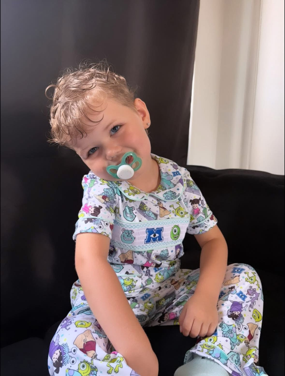 Boys Monsters Inc Smock Pyjamas IN STOCK CLEARANCE SALE!!